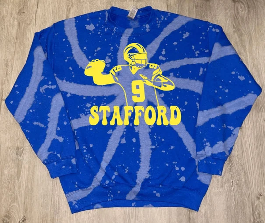 Matt Stafford La Rams Dyed Unisex Sweatshirt