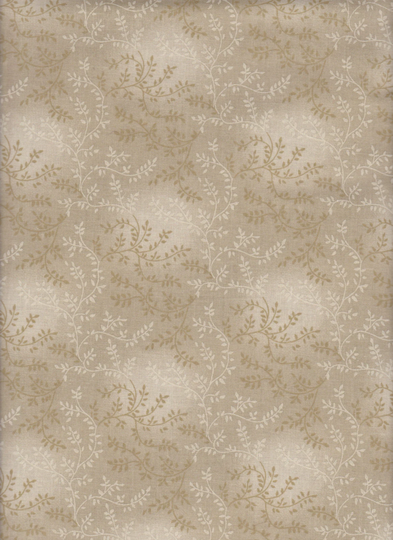 Tonal Vineyard Blender Beige Wide Backing By Foust 108 Inches Wide 100% Cotton Quilting Fabric Ft 47603-702
