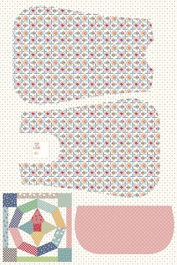 Cook Book Home Décor Apron Panel Luncheon-Riley Blake - 36 X 54" Hd11771