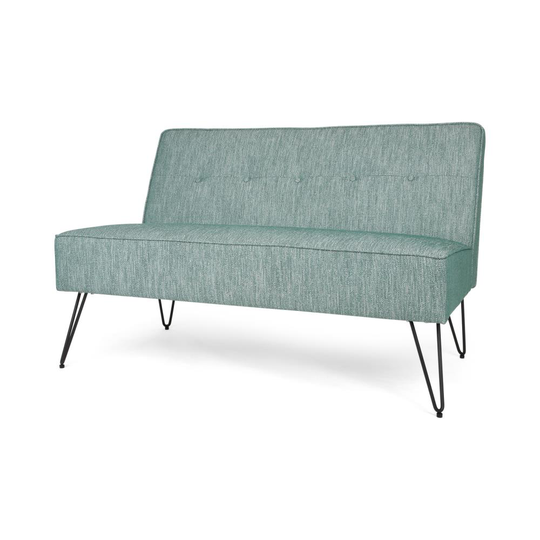Best Selling Home Decor Berman Modern Green Polyester/Blend Settee | 307652
