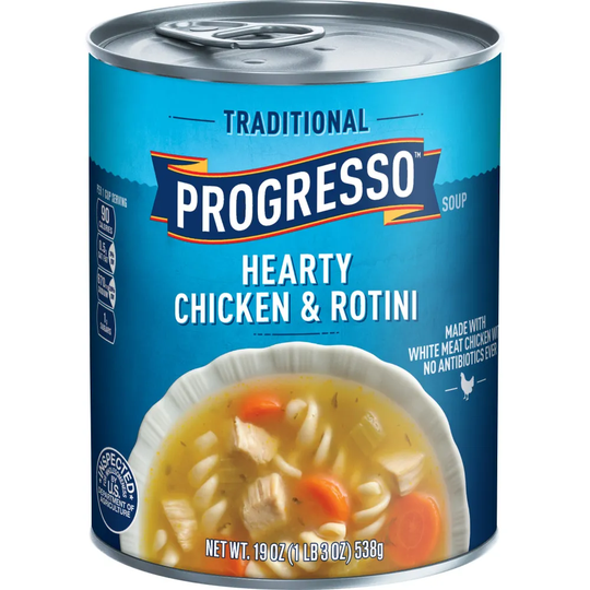 Progresso Traditional Hearty Chicken & Rotini Soup - 19 oz