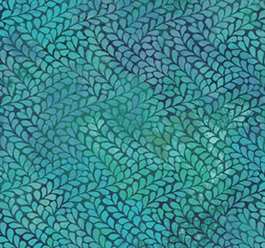 Petal Blender-Passion Vine-Teal Green Blue-Passion Collection-Northcott Studios-100% Quilting Cotton-24500-66-Cut To Size
