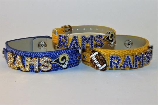 La Rams Slide Charm Bracelet