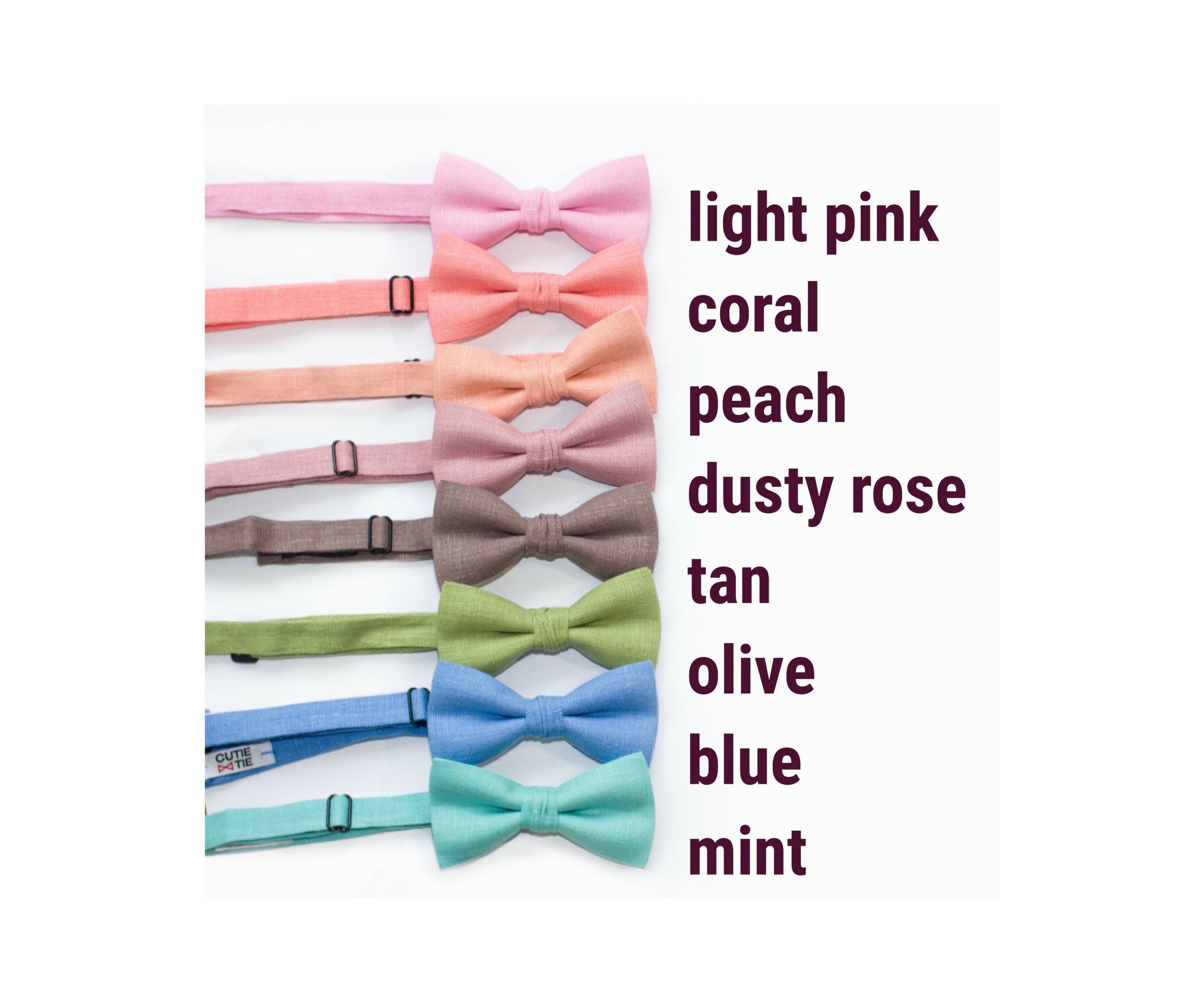 Bow Tie 30 Colors Bowtie For Toddler Boy Kid Child Man