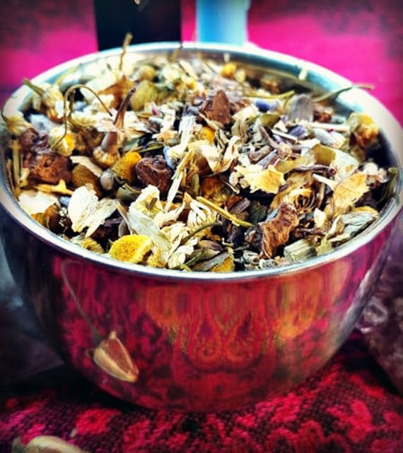 Sleep Well Tea Blend/Insomnia Fighter Helps You Sleep Aid Tea Calming Relaxing Blends/ Organic Herbs