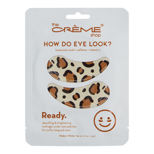 Creme Shop Ready Cheetah Korean Beauty Eye Mask - Plastic by World Market