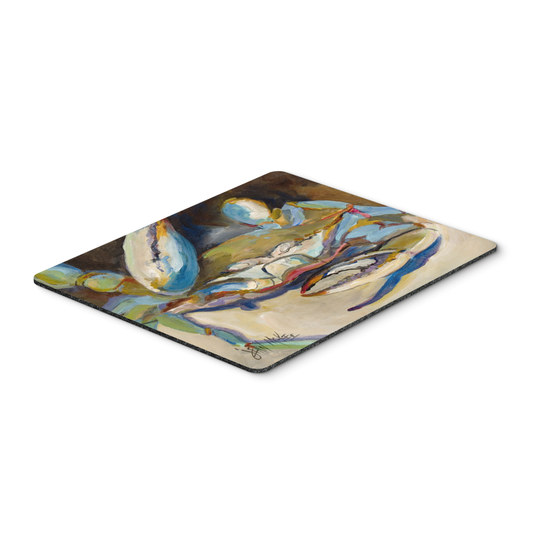 Caroline's Treasures JMK1099MP Big Crab Claw Blue Crab Mouse Pad, Hot Pad or Trivet, Large, multicolor