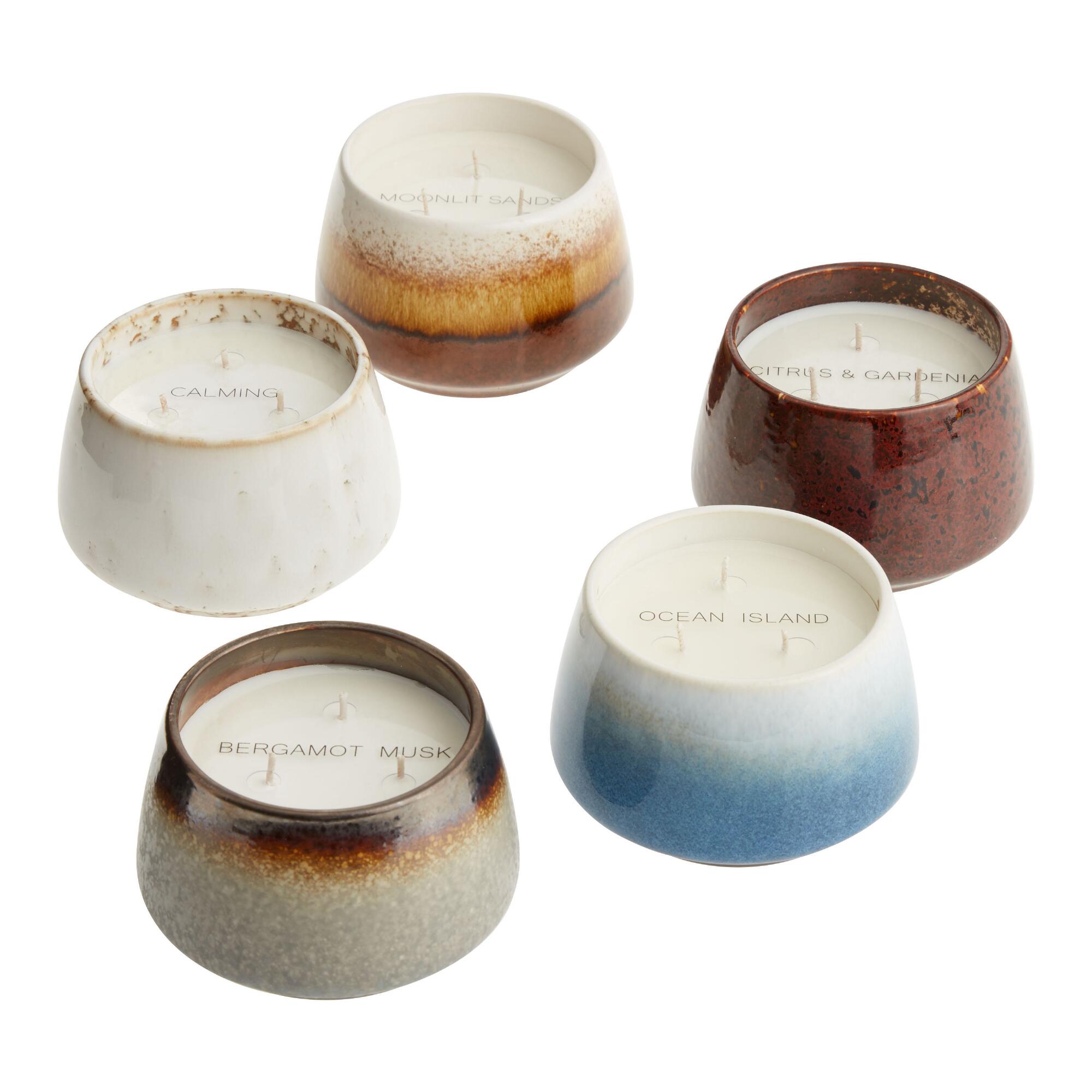 Reactive Glaze Soy Wax Scented Candle by World Market
