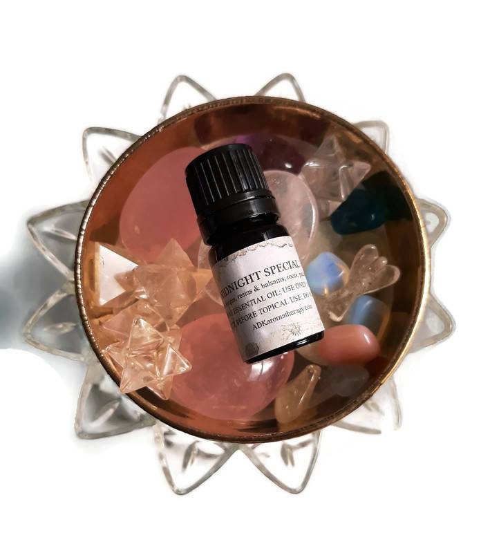 Midnight Special Essential Oil Blend. Darkest Oils For Shadow Self Work. 5 Ml