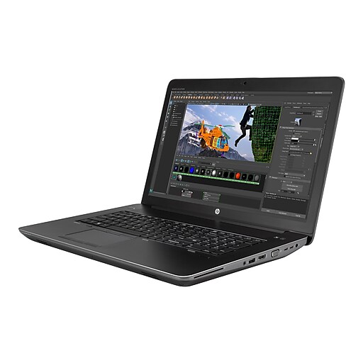 HP ZBook 17 G4 17.3" Laptop, Intel i5, 8GB Memory, 256GB SSD + 1TB HDD, Windows 10 Pro