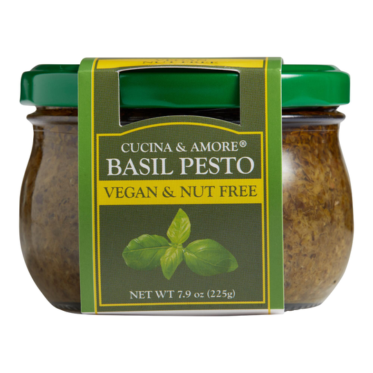 Cucina & Amore Vegan and Nut Free Basil Pesto Set of 2 by World Market