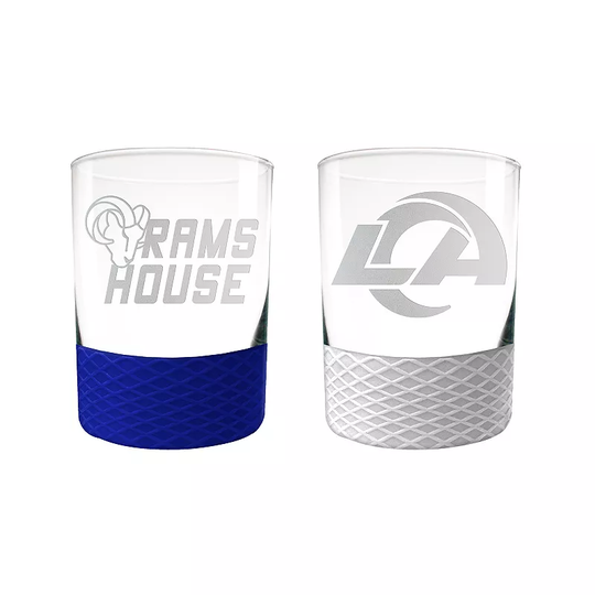 Los Angeles Rams Commissioner Glass Set, Multicolor