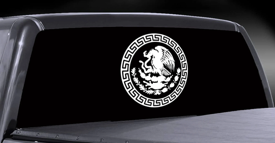 Mexican Eagle Mexico Window Decal Ram Silverado Sierra F150 Tundra