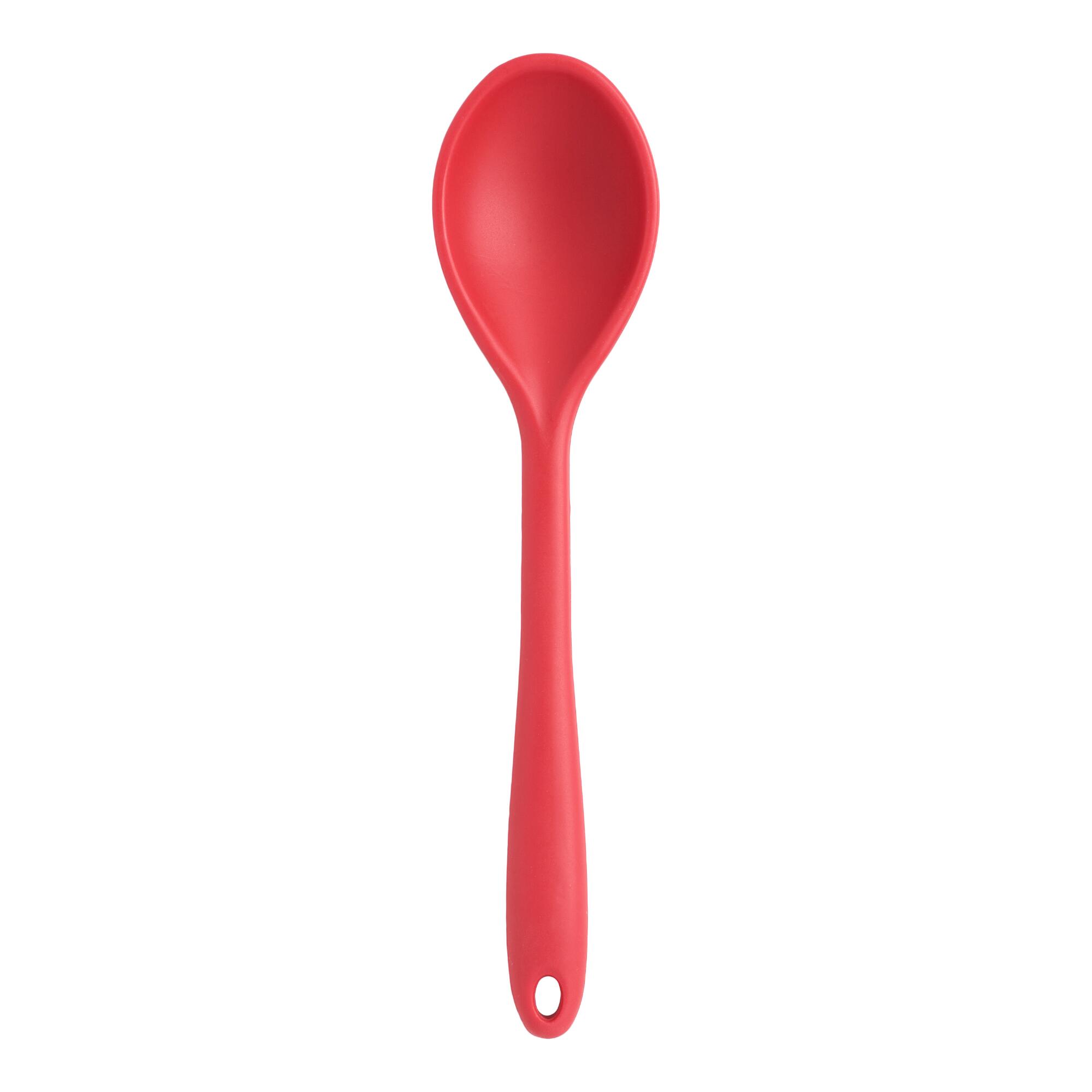 Red Silicone Cooking Spoon by World Market