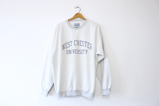 Vintage West Chester University Golden Rams Sweatshirt Xl