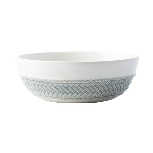 Juliska Le Panier Grey Mist Coupe Pasta/Soup Bowl 7.75"L, 7.75"W, 2.5"H 1.1 Qt