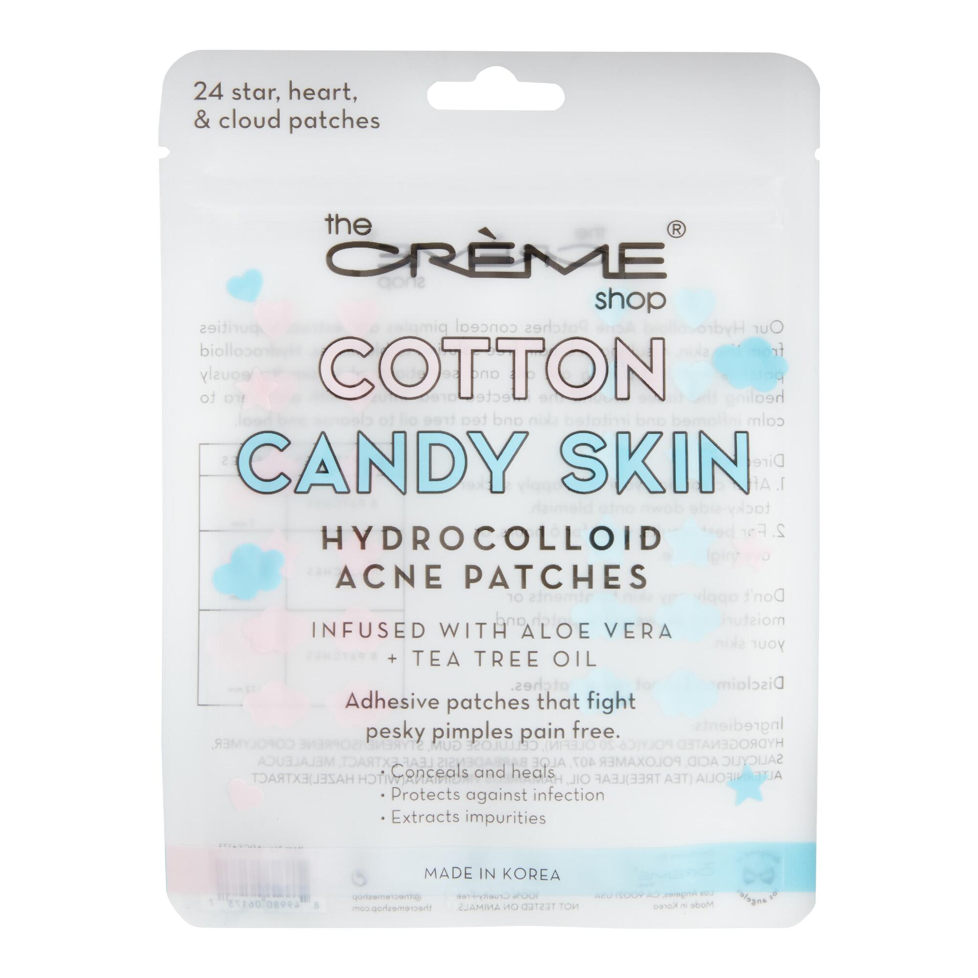Creme Shop Korean Beauty Cotton Candy Skin Acne Patches: Blue/Pink - Plastic by World Market