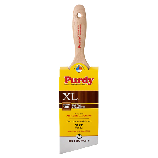 Purdy Xl High Capacity 3-in Angle Wall Brush Nylon- Polyester Blend Paint Brush | 144424430