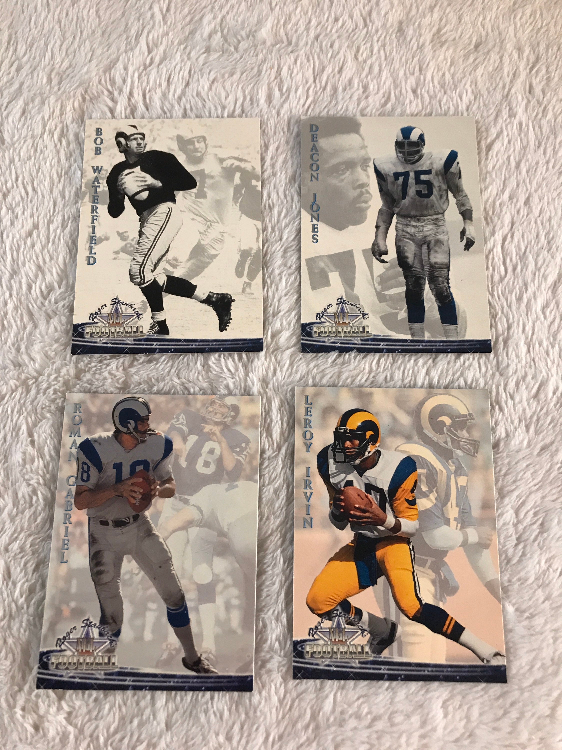 1994 Ted Williams Roger Staubach's Football Team Set Rams