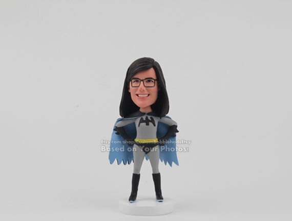 Custom Batgirl Bobbleheads - Valentines Gifts, Valentines Day Gift For Her, Personalized Gifts Girlfriend, Valentine Girlfriend