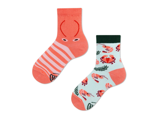 Seafood Kids Socks From Many Mornings, Girls Socks, Boys Mismatched Colorful Children's Gift For