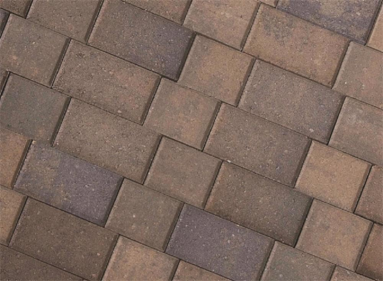 CastleLite Castle Stone 6-in L x 6-in W x 2-in H Monterey Blend Concrete Paver in Gray | Q020.110.66.A3