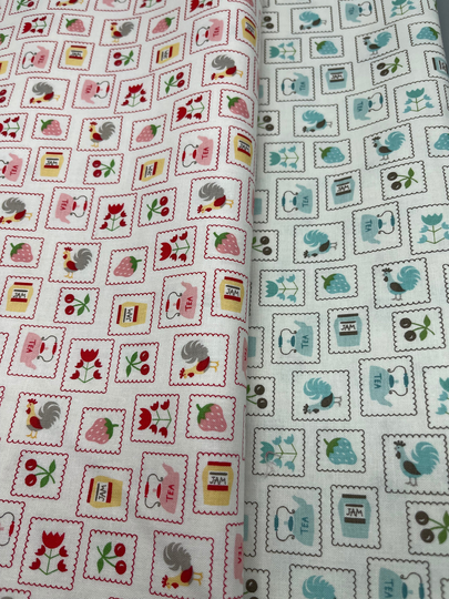 Cook Book, Stamps | Red & Denim By Lori Holt Of Bee in My Bonnet