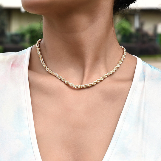 Gorgeous French Rope Necklace Chain 4mm, 6mm, 8.5mm