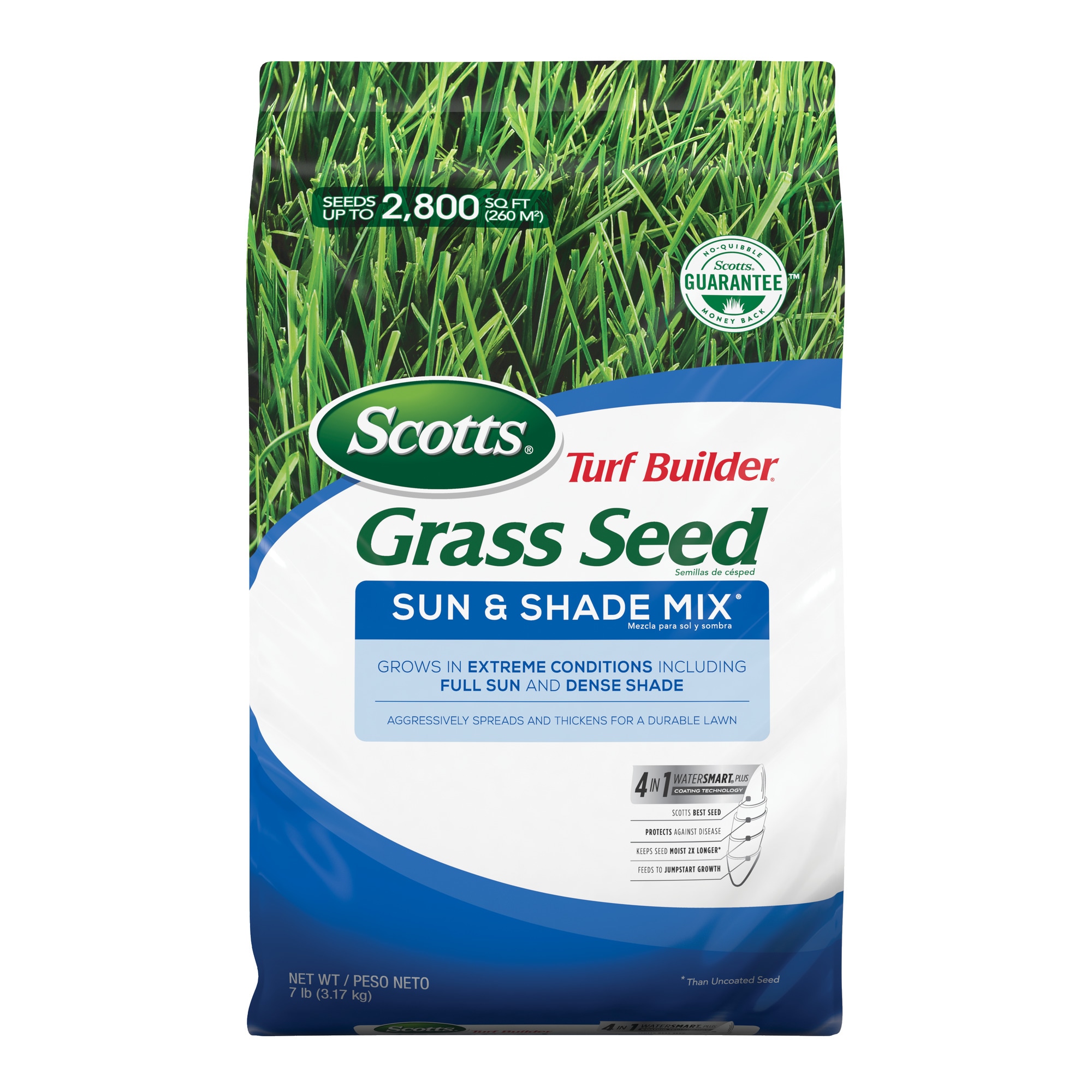 Scotts Turf Builder Sun and Shade 7-lb Mixture/Blend Grass Seed | 18221