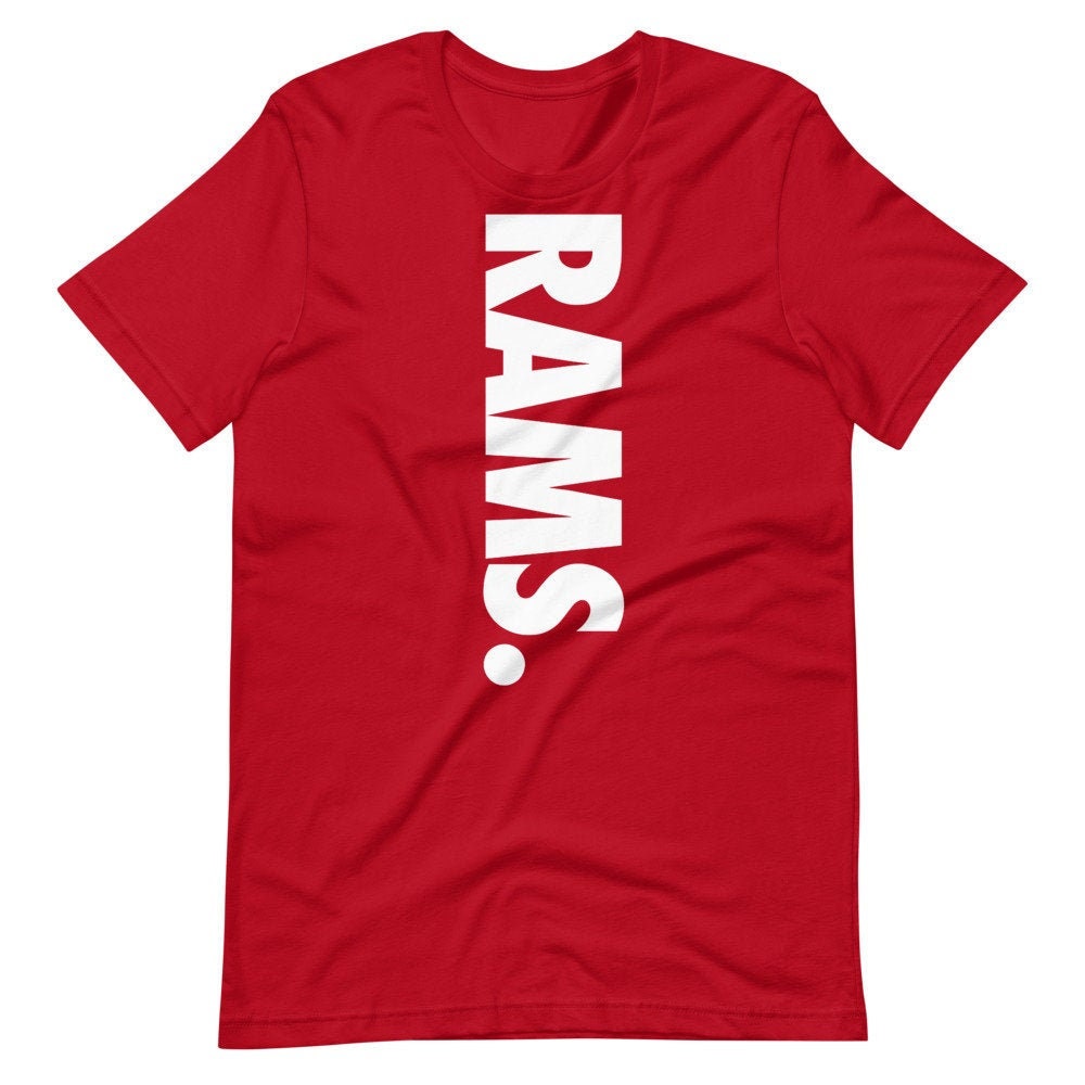 Wssu - Rams. Unisex Tee | Red