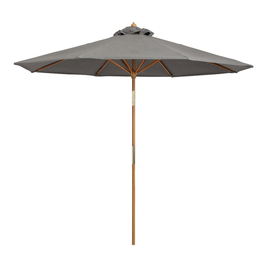 Sunbrella 9 Ft Replacement Umbrella Canopy: Gray - Fabric by World Market