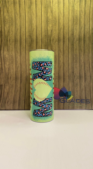 Softball Mom Tumbler