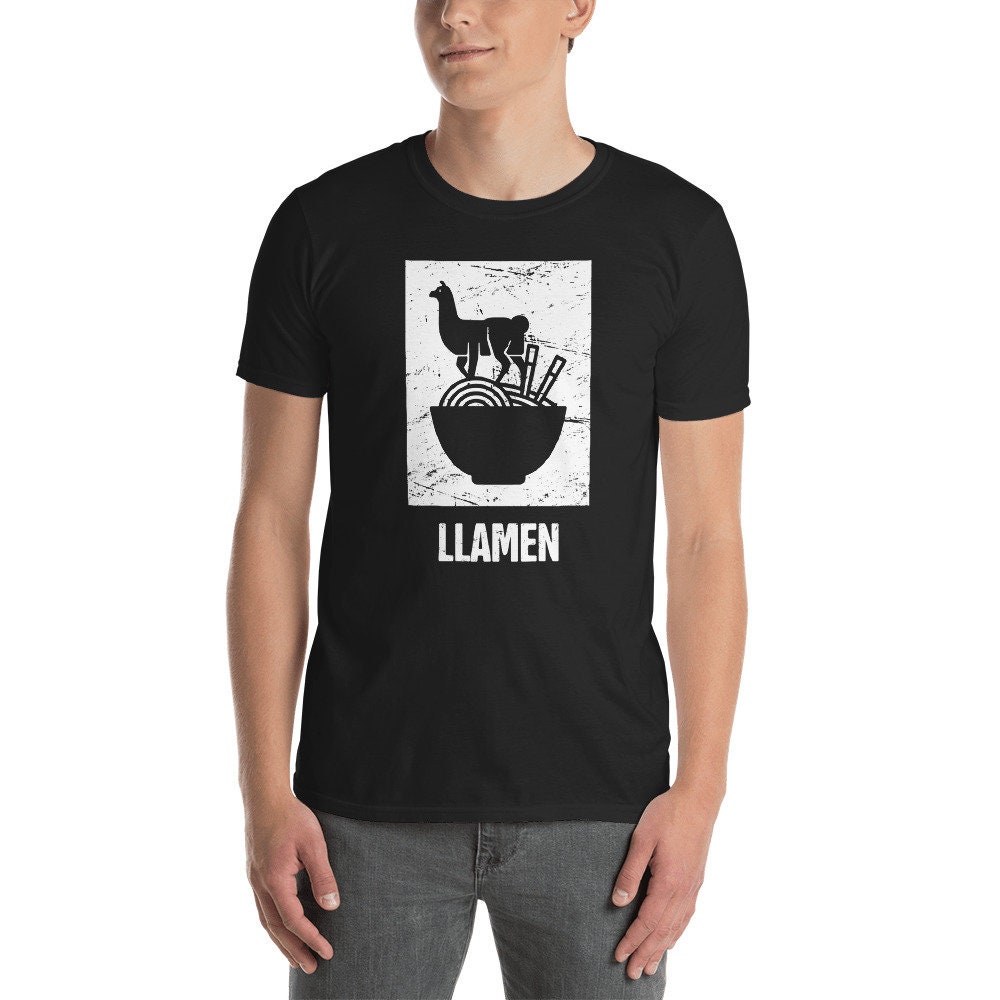 Llamen - Japanese Anime Food Ramen T-Shirt | Unisex
