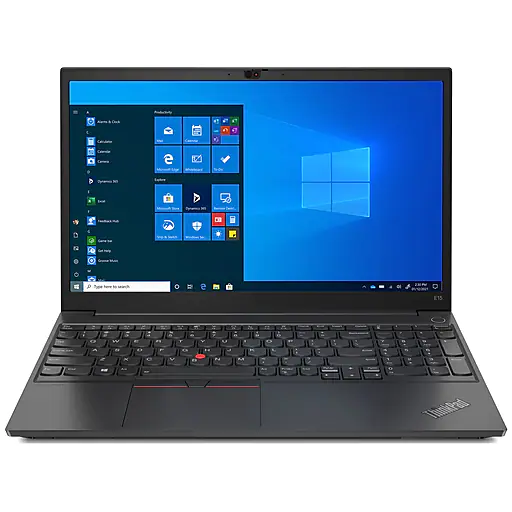 Lenovo ThinkPad E15 15.6" Laptop, AMD Ryzen 5 5500U, 8GB Memory, 256GB SSD, Windows 10 Pro (20YGS02Q00-N)