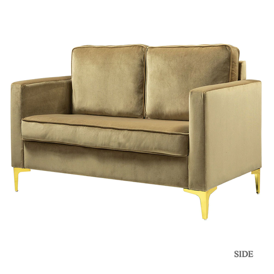 14 Karat Home Casual Camel Polyester/Blend Sleeper in Brown | SFMSY0083-CAMEL