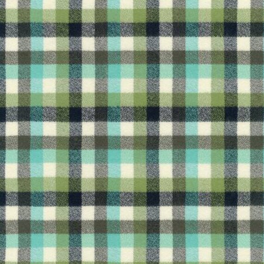 Sage Junior Mammoth Flannel, Robert Kaufman, Yarn Dyed Flannel, Woven Fabric By The Half Yard