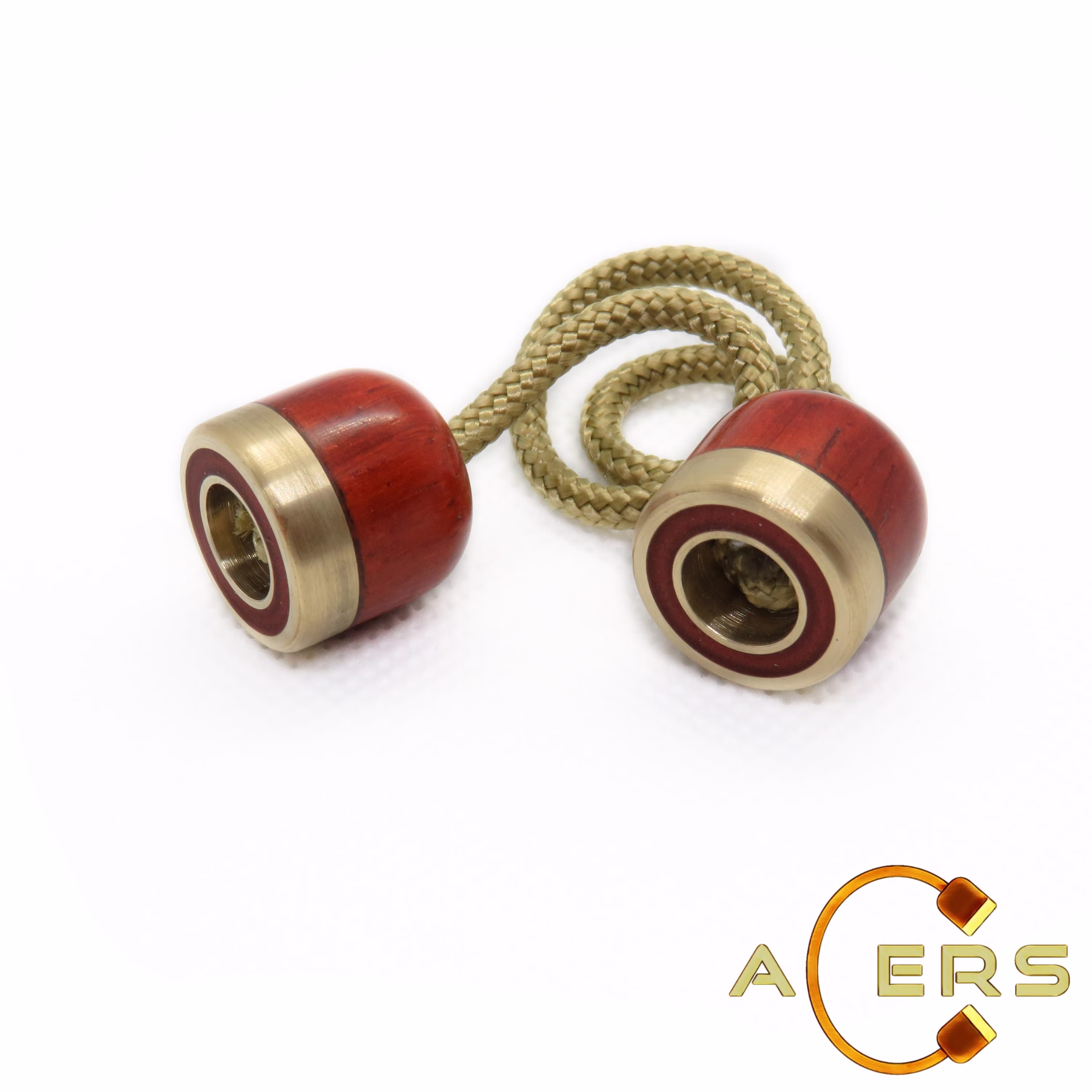 Acers Padauk Wood Begleri Magnetic Worry Beads Skill Toy Fidget Stress