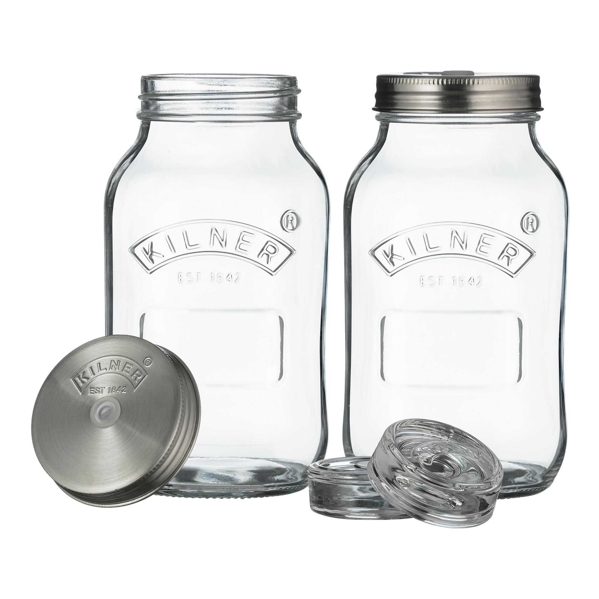 Kilner 1L Glass Fermentation Jar Set 2 Pack by World Market