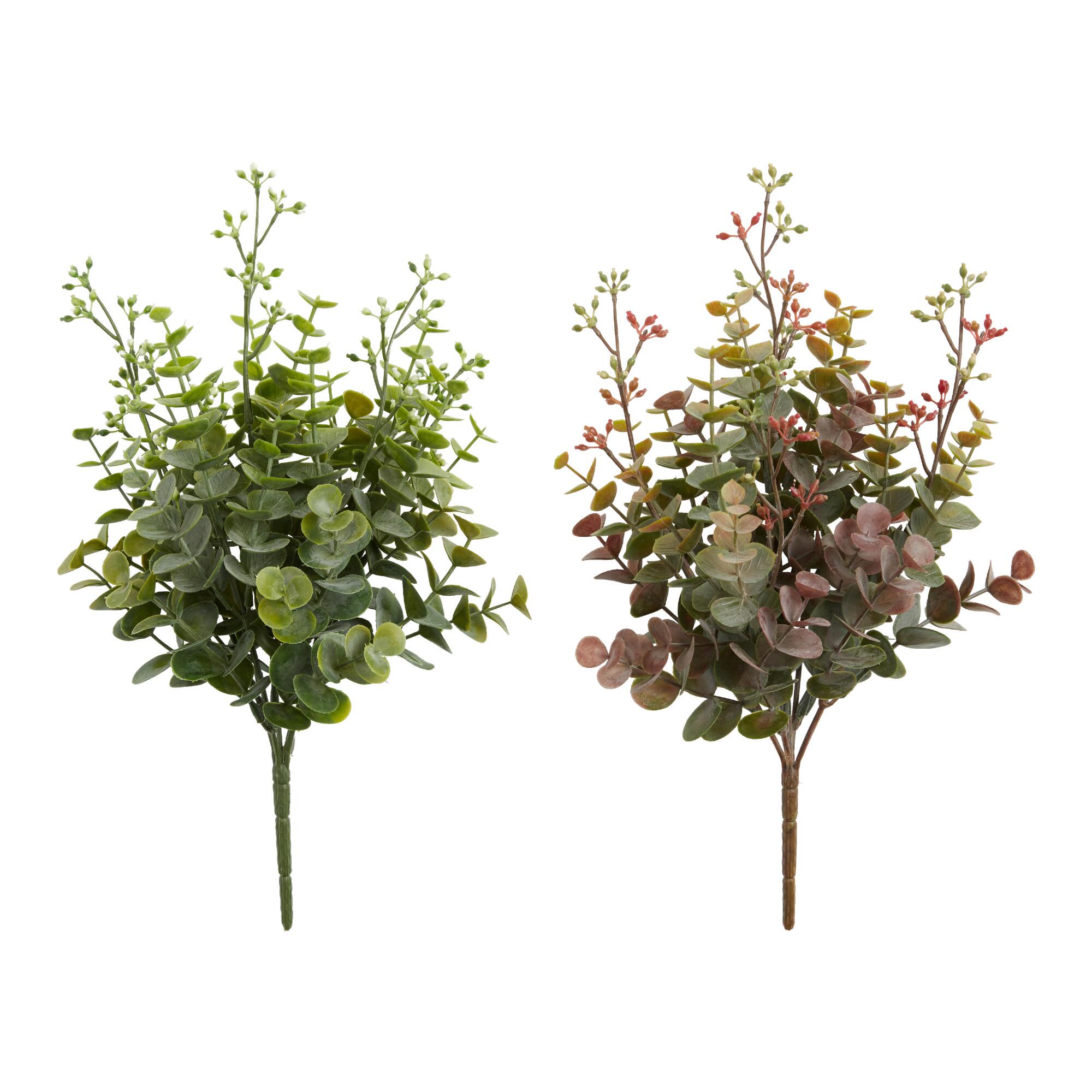Mini Faux Eucalyptus Sprays Set Of 2 by World Market