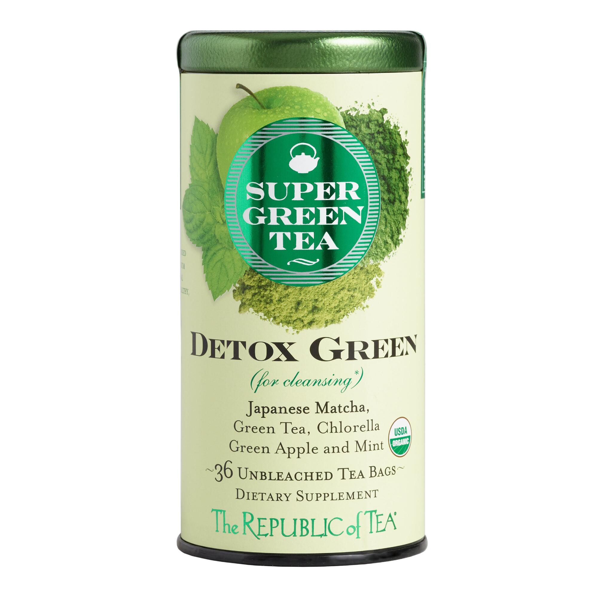 The Republic Of Tea SuperGreen Detox Green Tea 36 Count by World Market