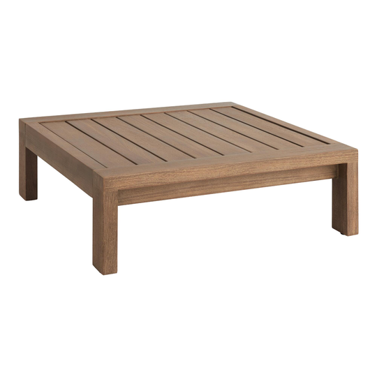 Eucalyptus Segovia Modular Outdoor Patio Sectional Coffee Table: Brown - Wood by World Market