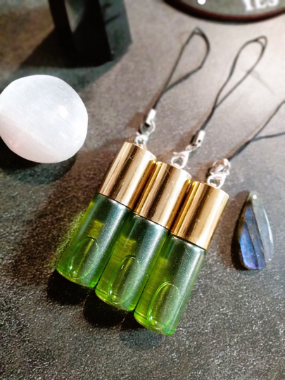 Abundance Roller Blend/Attraction Ritual Oils Peppermint Oil Grapeseed Carrier 5 Ml