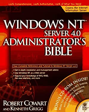 Windows NT Server 4.O Administrator's Guide by Robert Cowart
