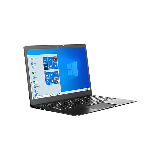 EVOO Ultra Thin 14.1" Notebook, Intel Celeron N3350, 4GB Memory, 64GB eMMC, Windows 10 Home S (EVC141-6BK-N)