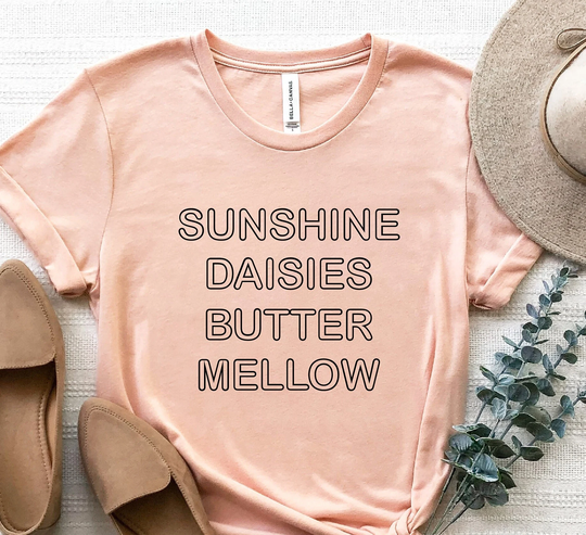 Sunshine Daisies Butter Mellow, Hp Wizard T-Shirt, Unisex Heavy Blend, School Top, Bookish Tee, Gift For Book Lover, Spell Shirt