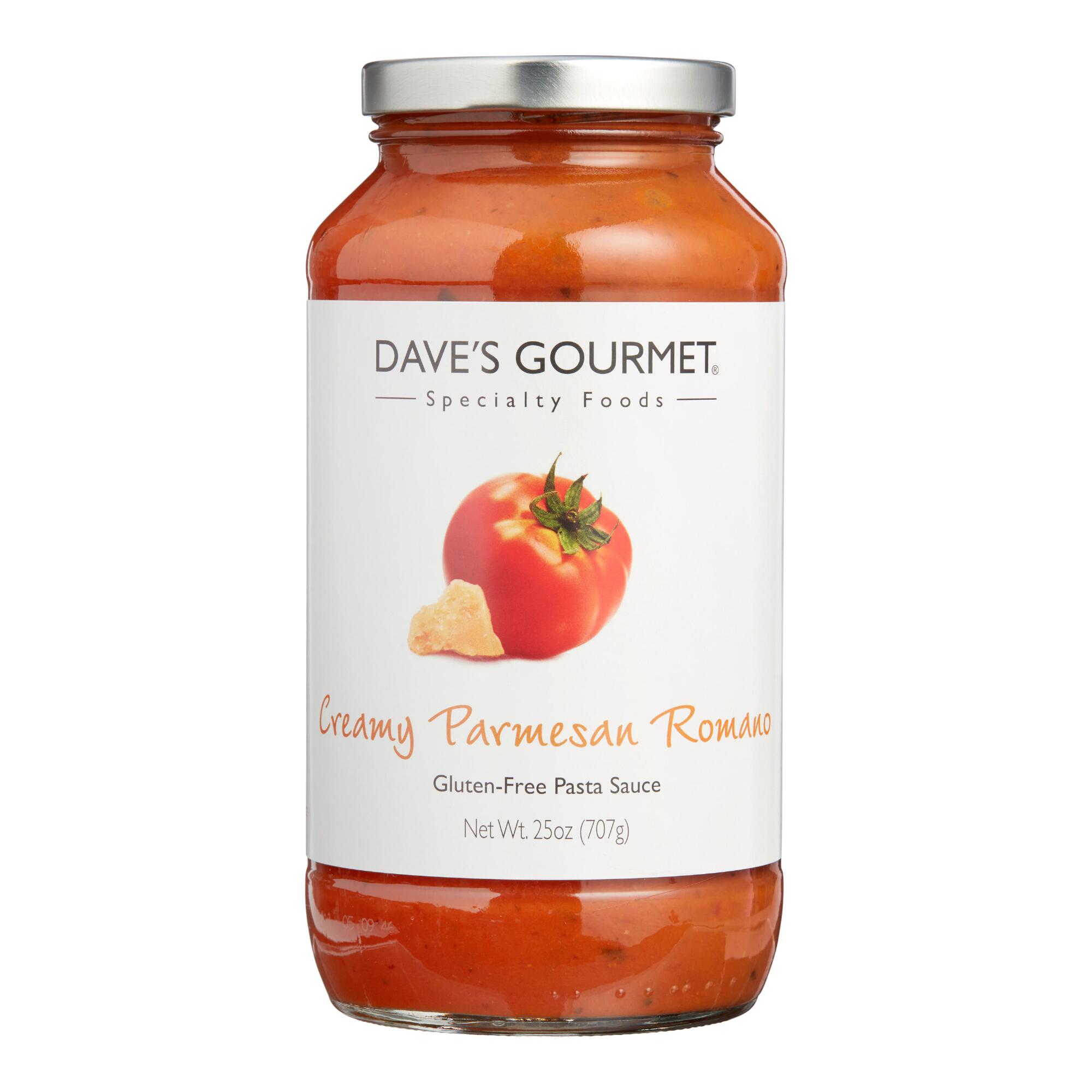 Dave's Gourmet Creamy Parmesan Romano Pasta Sauce by World Market