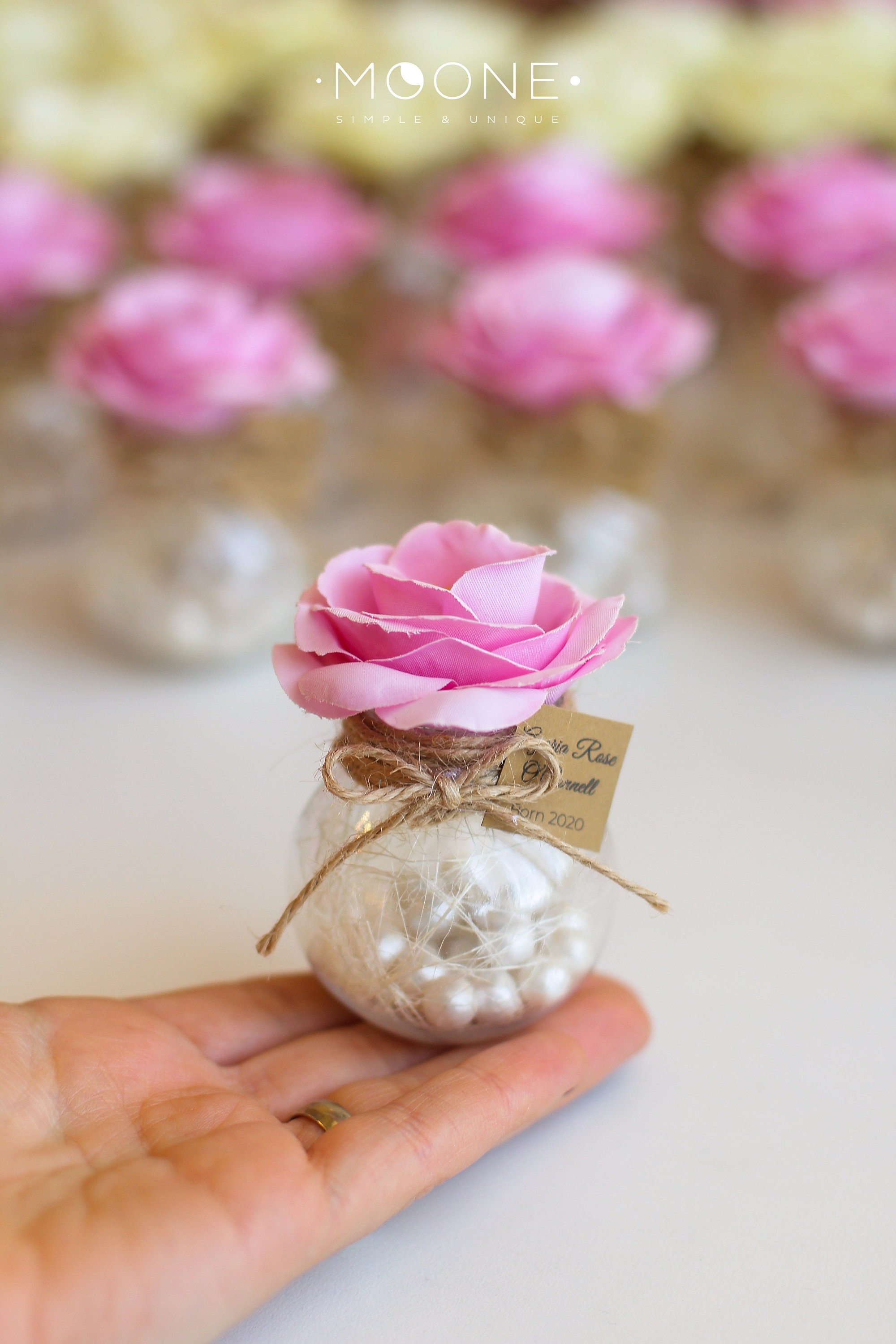 10Pcs Blush Wedding Favors, Candy Favors, Favors For Guests in Bulk, Bridal Shower Favor, Baby Birthday Party Favors