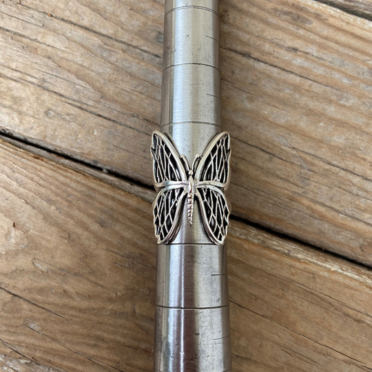Beautiful Butterfly Handmade & Antiqued in Sterling Silver 925