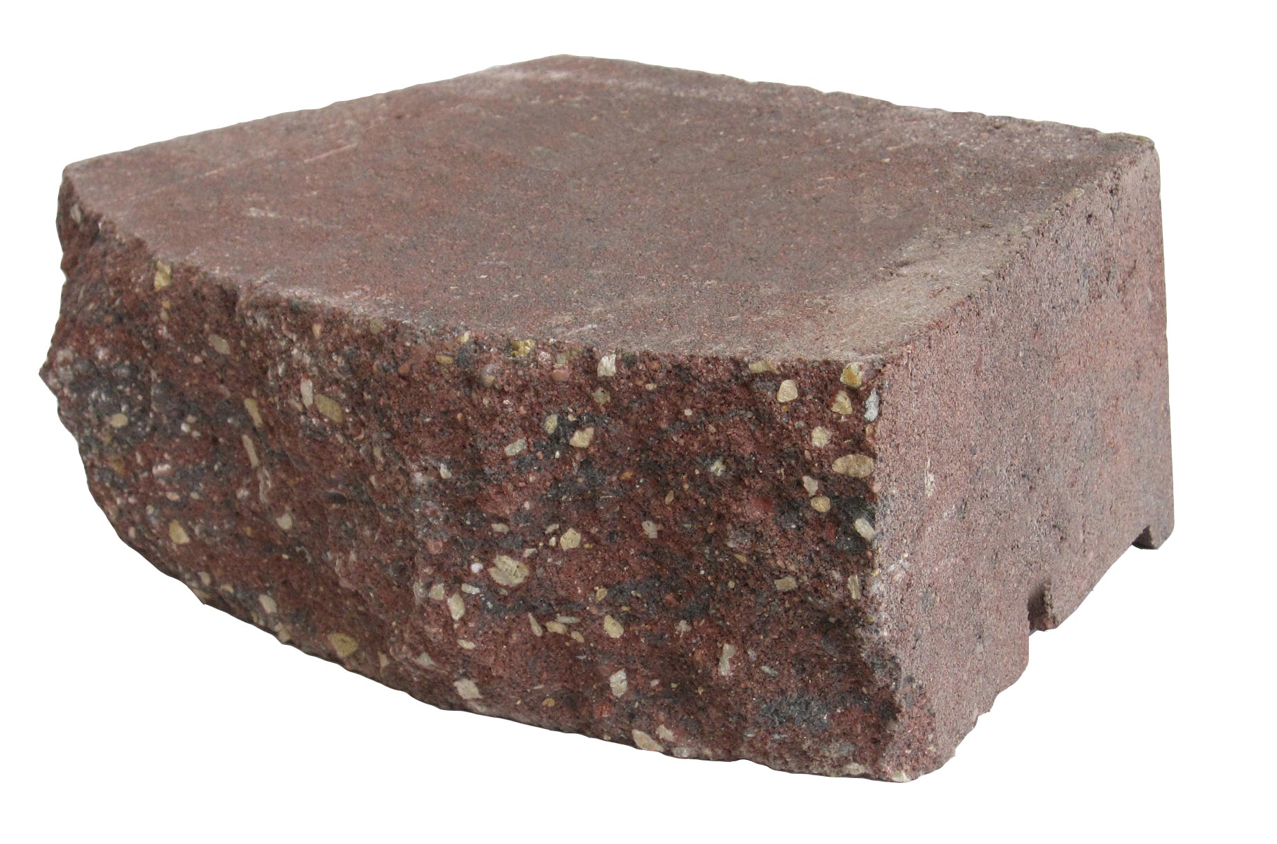 Country Stone 12-in L x 4-in H x 7-in D Autumn Blend Retaining Wall Block | 111984