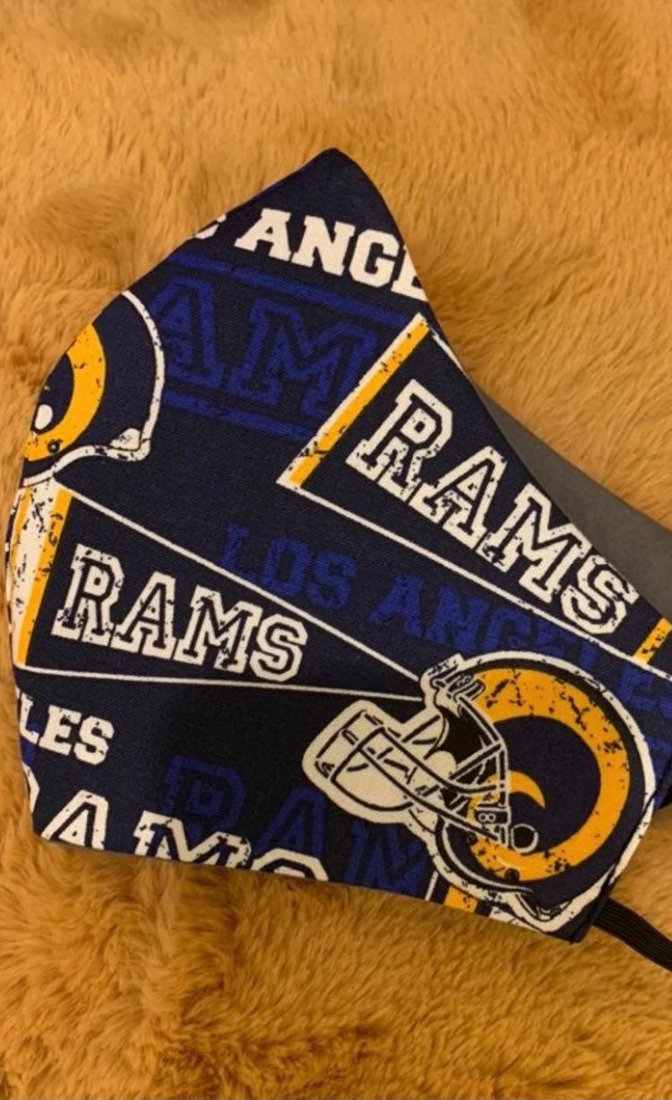 Rams Face Mask